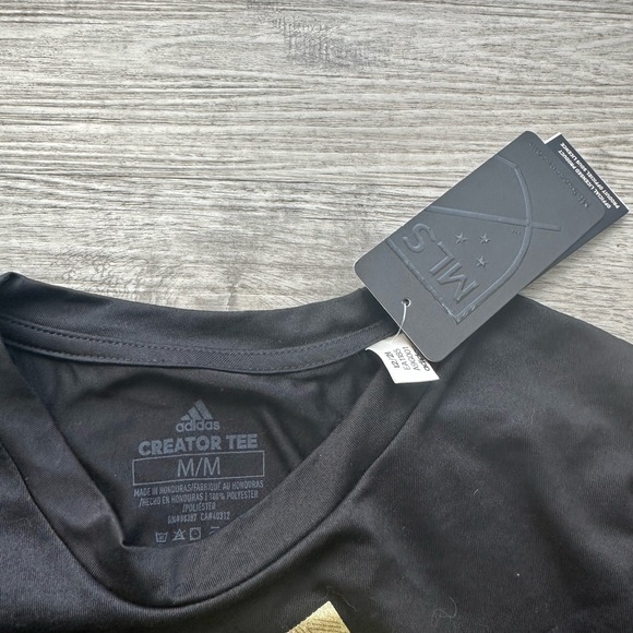 Adidas Los Angeles Futbol club MLS  sports long sl jerse Sz M - Picture 5 of 5